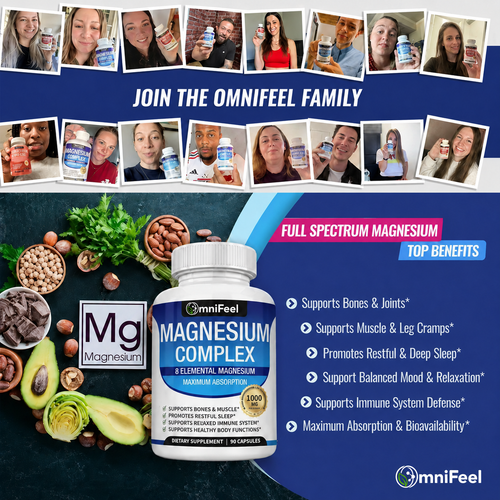 Magnesium Complex – 8 Forms for Maximum Absorption