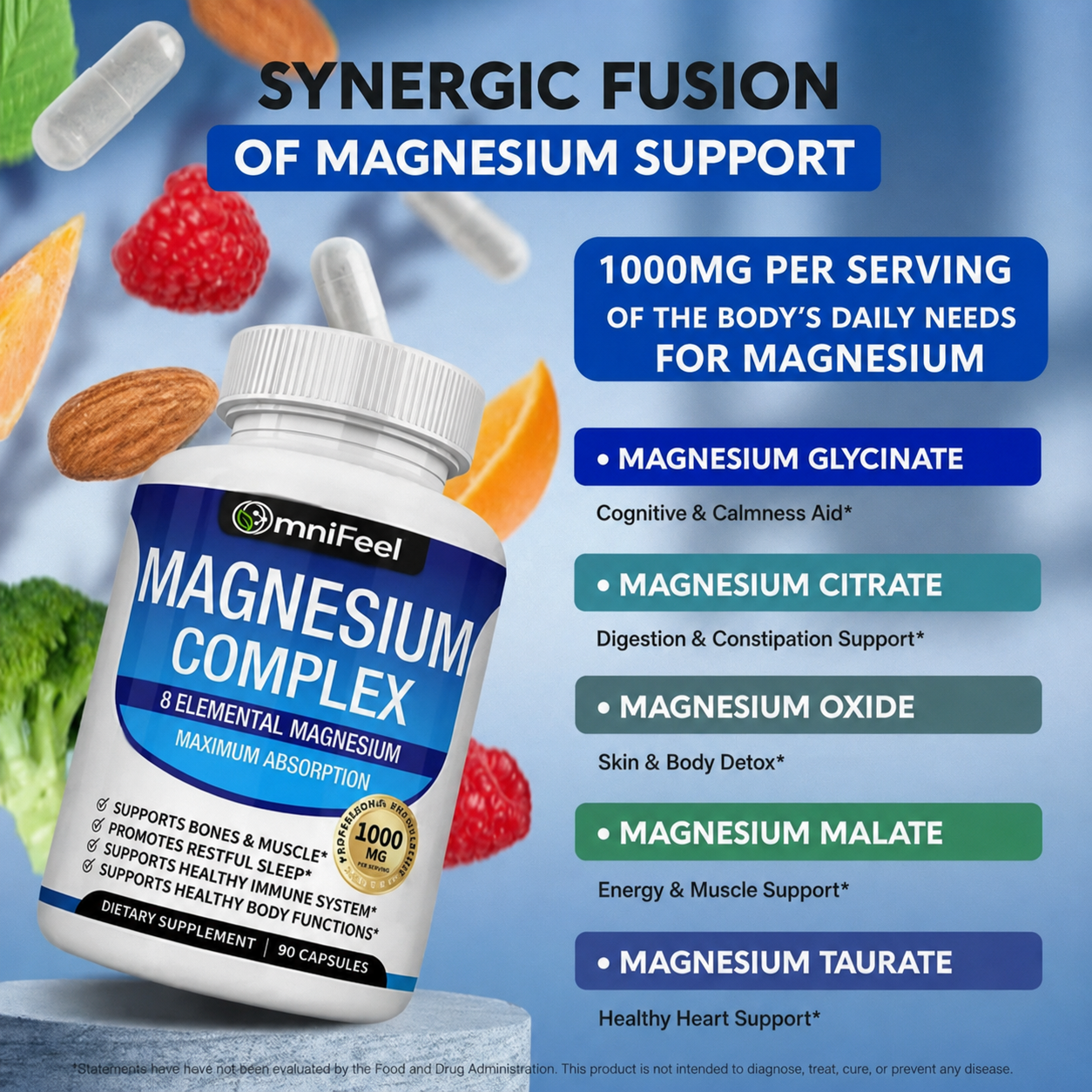 Magnesium Complex – 8 Forms for Maximum Absorption