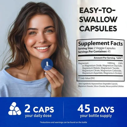 Magnesium Complex – 8 Forms for Maximum Absorption