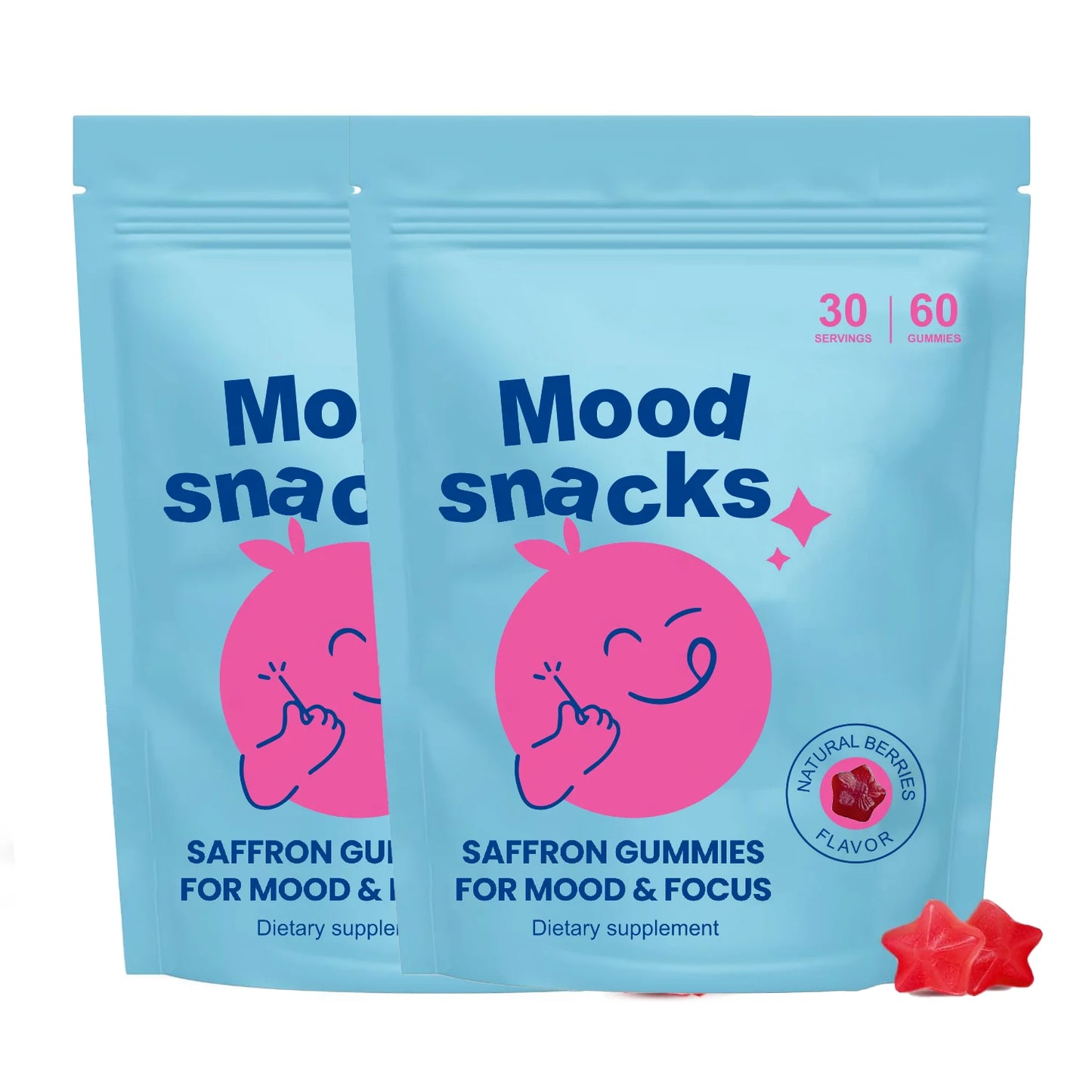 Mood Saffron Gummies for Kids 4+ | 60 Count