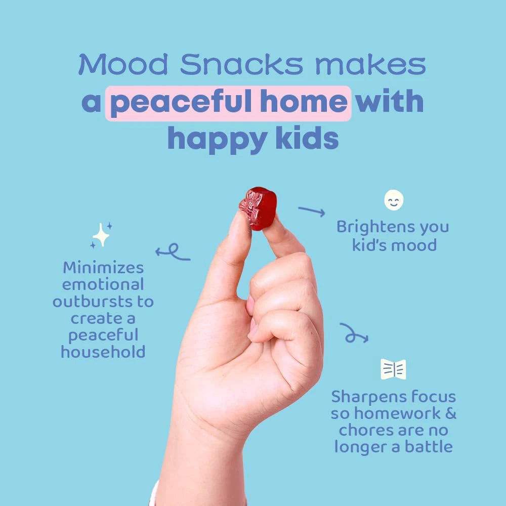 Mood Saffron Gummies for Kids 4+ | 60 Count