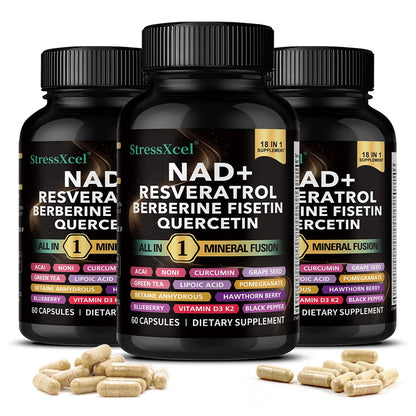 NAD+ Energy & Anti-Aging Support - 120 Softgels
