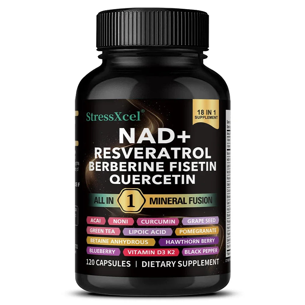 NAD+ Energy & Anti-Aging Support - 120 Softgels
