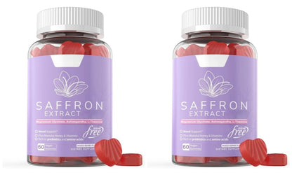 Saffron Mood Support Gummies - 60 Count