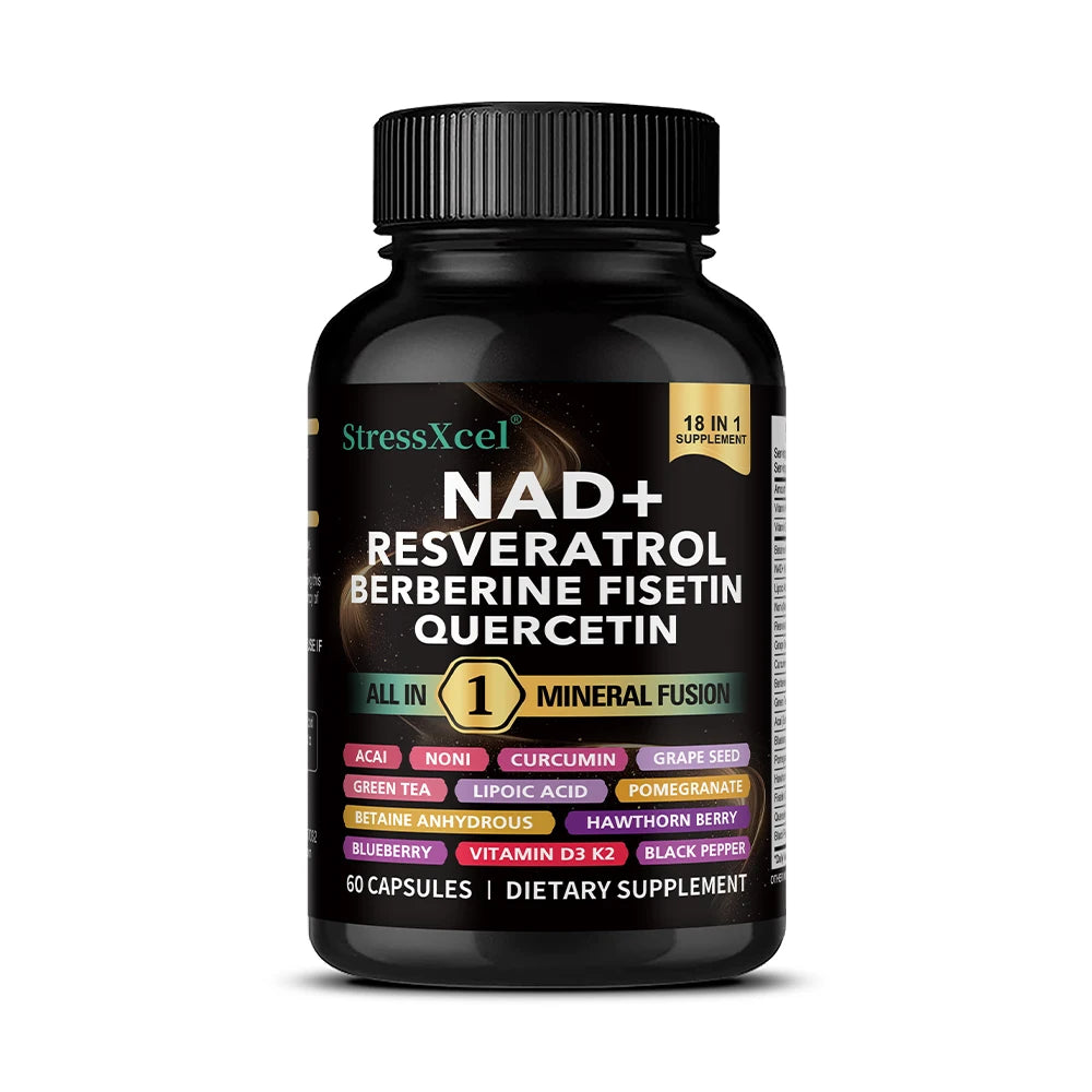 NAD+ Energy & Anti-Aging Support - 120 Softgels