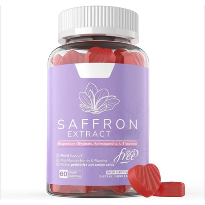 Saffron Mood Support Gummies - 60 Count