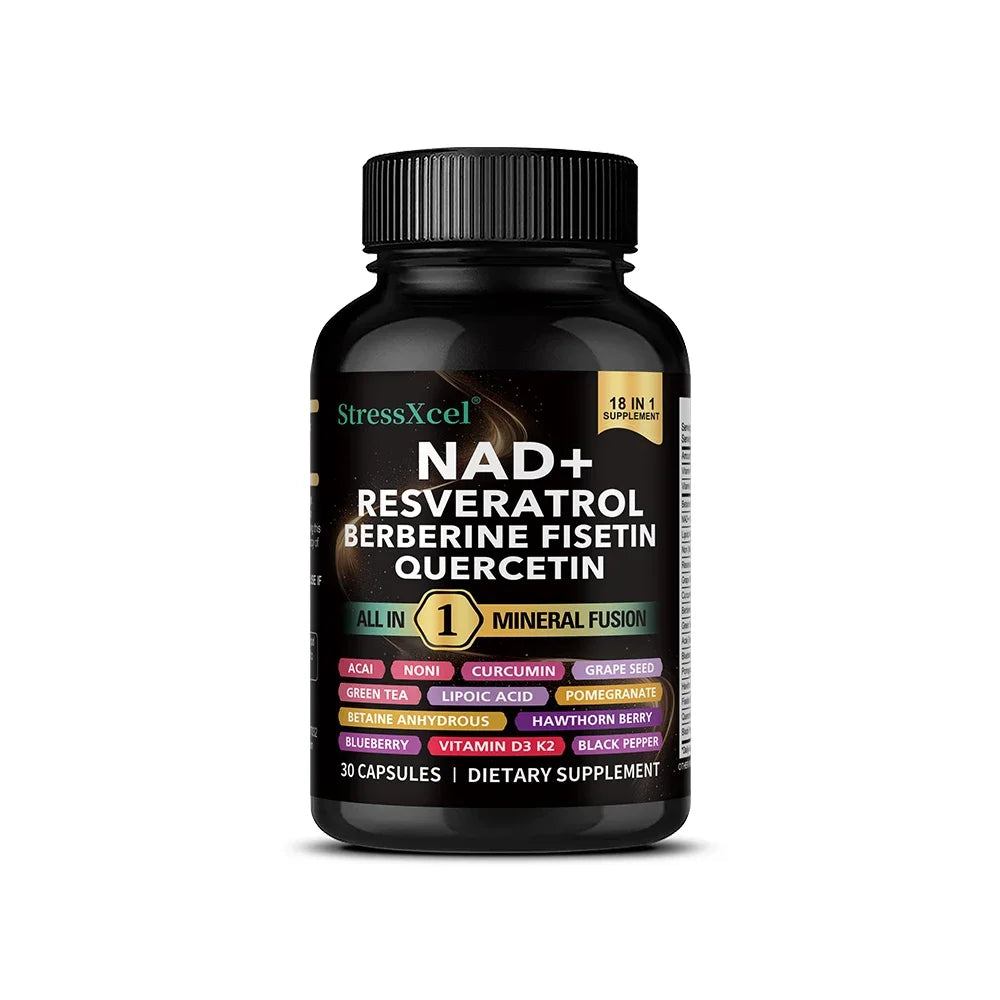 NAD+ Energy & Anti-Aging Support - 120 Softgels