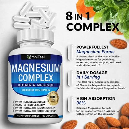 Magnesium Complex – 8 Forms for Maximum Absorption